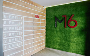 Kiadó budai 168 m2 Iroda - M16 irodaház